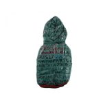 Kutyaruha Nunbell Betűmintás Zöld