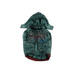 Kutyaruha Nunbell Betűmintás Zöld