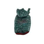 Kutyaruha Nunbell Betűmintás Zöld