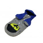 Kutyaruha Kifordítható Fekete - Szürke