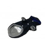 Kutyaruha Kifordítható Fekete - Szürke