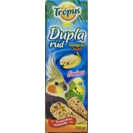 Trópus Dupla Rúd Papagájoknak Banános