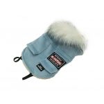 Kutyaruha Bársonykabát Világoskék