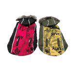 Kutyaruha Viva Words Kabát Piros