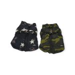 Kutyaruha Cili Zipper Mellény Zöld