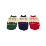Kutyaruha Cili Festive Paws Kötött Kék