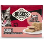 Voskes Pástétom Felnőtt Hekkkel Lazaccal és Borsóval 8 x 85 g