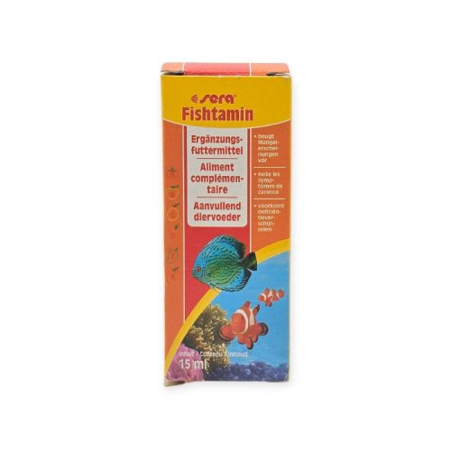  Sera Fishtamin Vitamín 15ml