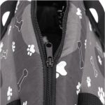 Nobleza Kutya Hordozó Táska Szürke Tappancsos S