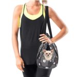 Nobleza Kutya Hordozó Táska Szürke Tappancsos M