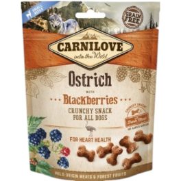   Carnilove Dog Crunchy Snack Ostrich With Blackberries - Strucchús Szederrel 200 g