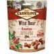 Carnilove Dog Crunchy Snack Wild Boar & Rosehips- Vaddisznó Hússal és Csipkebogyóval 200g