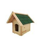 Kültéri Fa Kutyaház Zsindely Tetővel 3