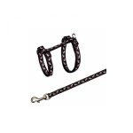 Trixie Macskahám (Mintás) Pórázzal (Több színben)