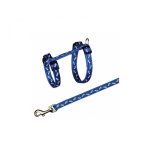 Trixie Macskahám (Mintás) Pórázzal (Több színben)