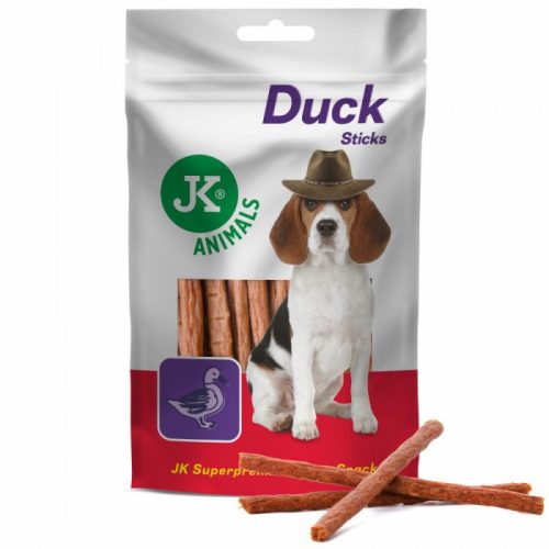 JK Animals Jutalomfalat Szárított Kacsa Rudacskák 80g