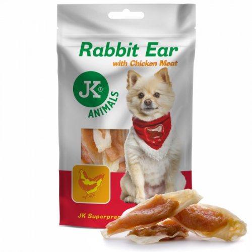 JK Animals | Jutalomfalat | Nyúlfül Csirkével| 80g