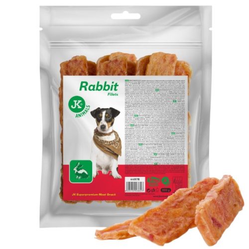 JK Animals Jutalomfalat Nyúlhús 500 g