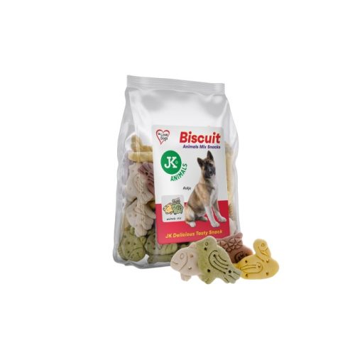 JK Animals Kutyakeksz Állatfigurás 500 g