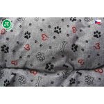 JK Animals Kanapé Lux Monty Szürke XL 105cm