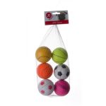 JK Animals Kutyajáték Gumilabda 6.3cm 6db