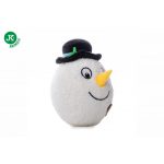 JK Animals Kutyajáték Plüs Hóember Fej