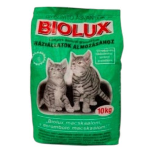 Biolux Zeolit Alapú Csomósodó Macskaalom 10 kg