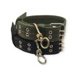 Kutyanyakörv Fém Csatos Vászon 4 / 70 cm