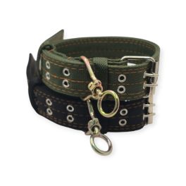 Kutyanyakörv Fém Csatos Vászon 4 / 70 cm