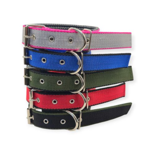 Kutyanyakörv Fém Csatos Vászon 3 / 65 cm