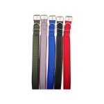 Kutyanyakörv Fém Csatos Vászon 3 / 65 cm