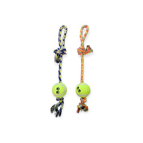 Nunbell Kutyajáték Kötél Teniszlabdával 40 cm