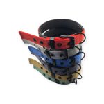 Kutyanyakörv Fém Csatos Vászon 2 / 50 cm