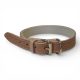 Bőr Nyakörv Végkarikás 2,5/58 cm