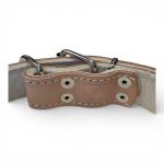 Bőr Nyakörv Végkarikás 3/64 cm