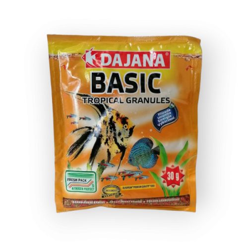 Dajana Basic Tropical Granules 30g Zacskós