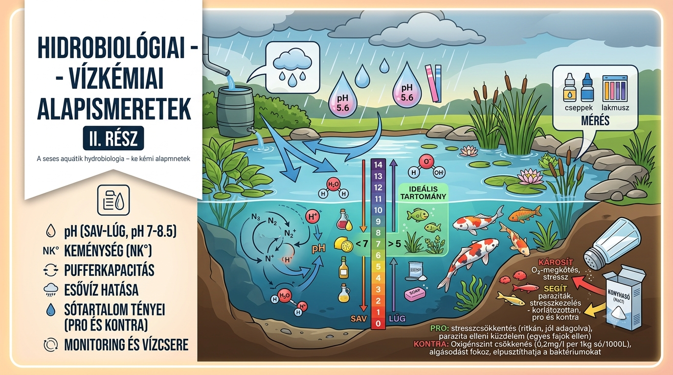 Hidrobiológiai – Vízkémiai alapismeretek II. rész