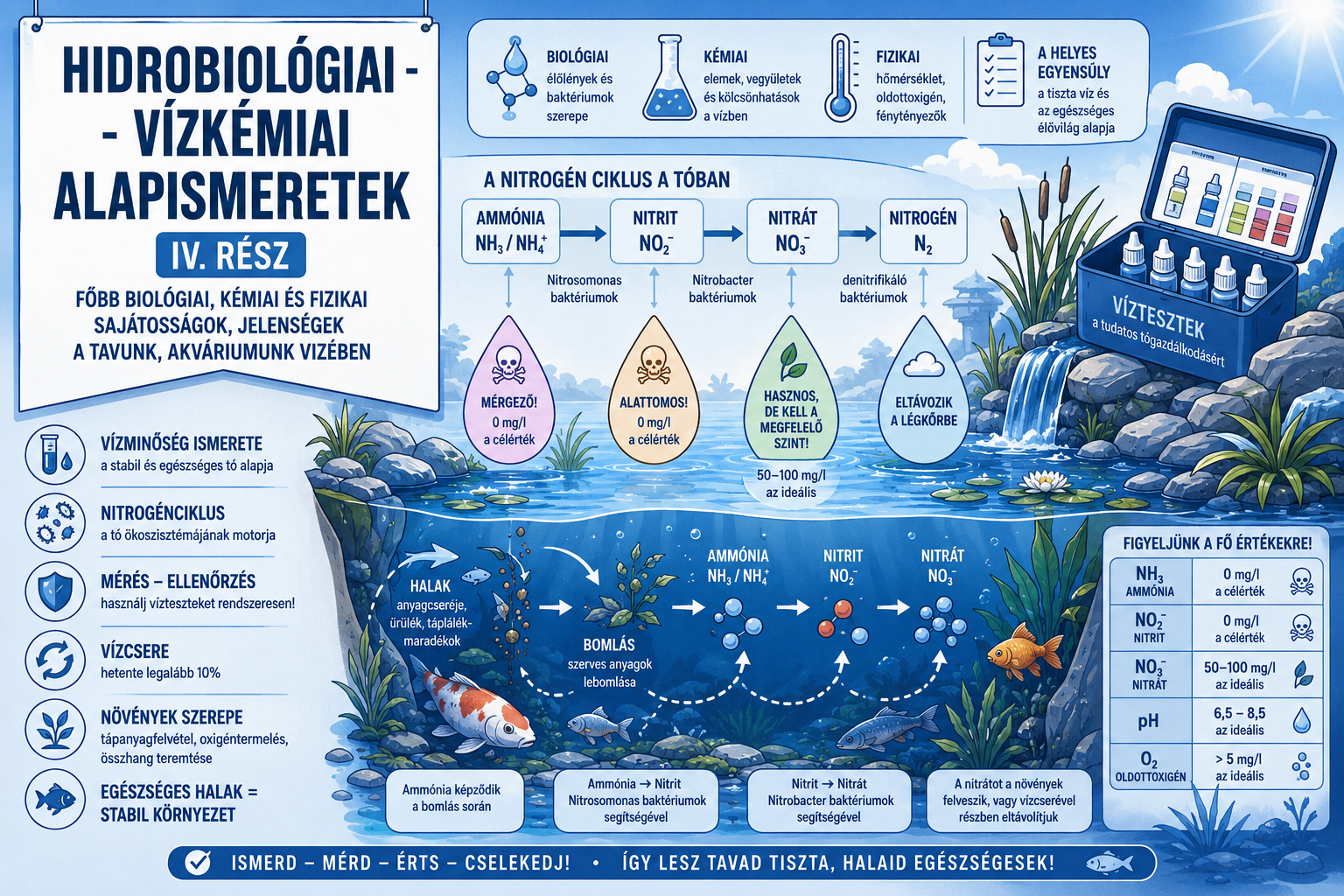 Hidrobiológiai -Vízkémiai alapismeretek IV. rész 