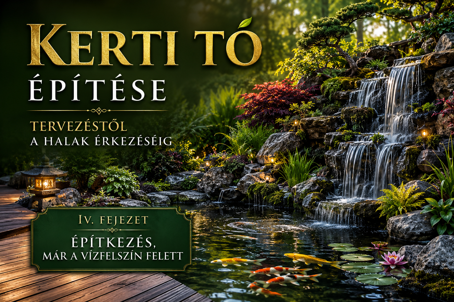 Kerti Tó építése - IV. Fejezet